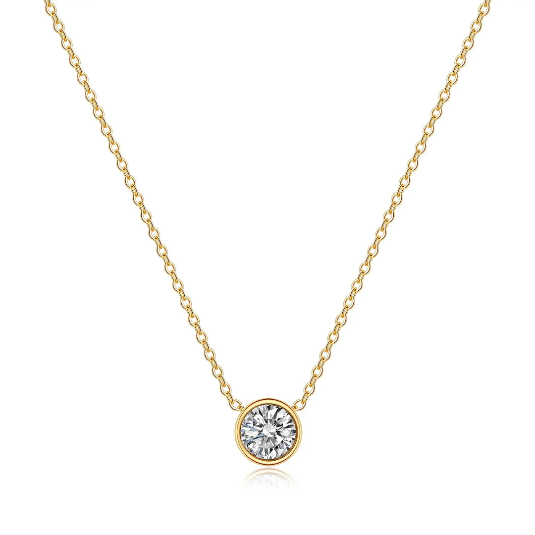 COLLAR PUNTO DE LUZ CIRCULO