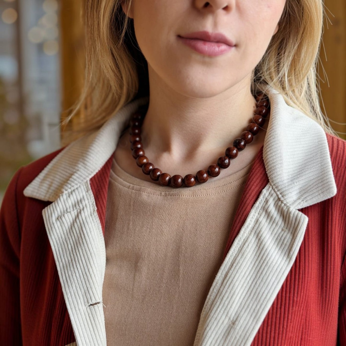 COLLAR TERRA PIEDRA NATURAL JADE
