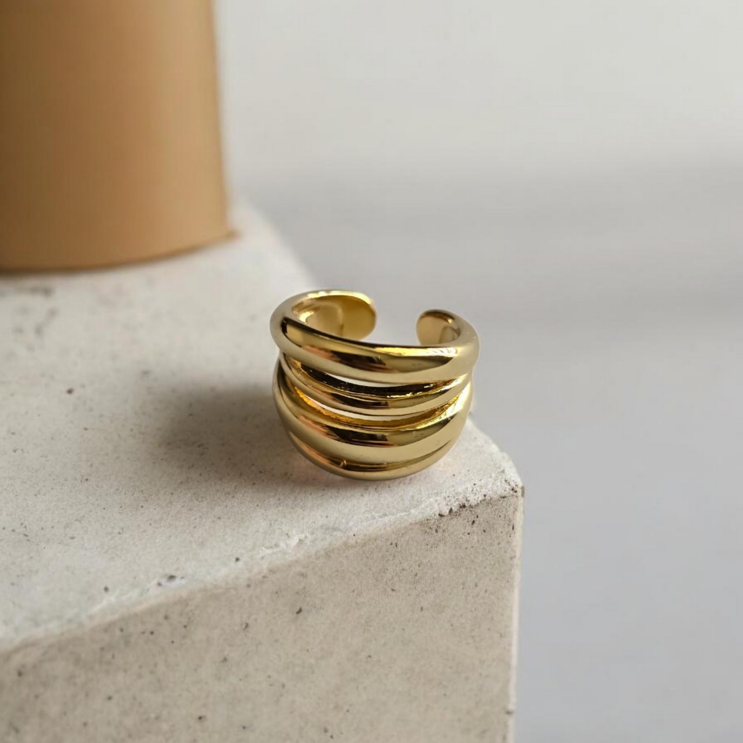 EAR CUFF BAÑO DE ORO